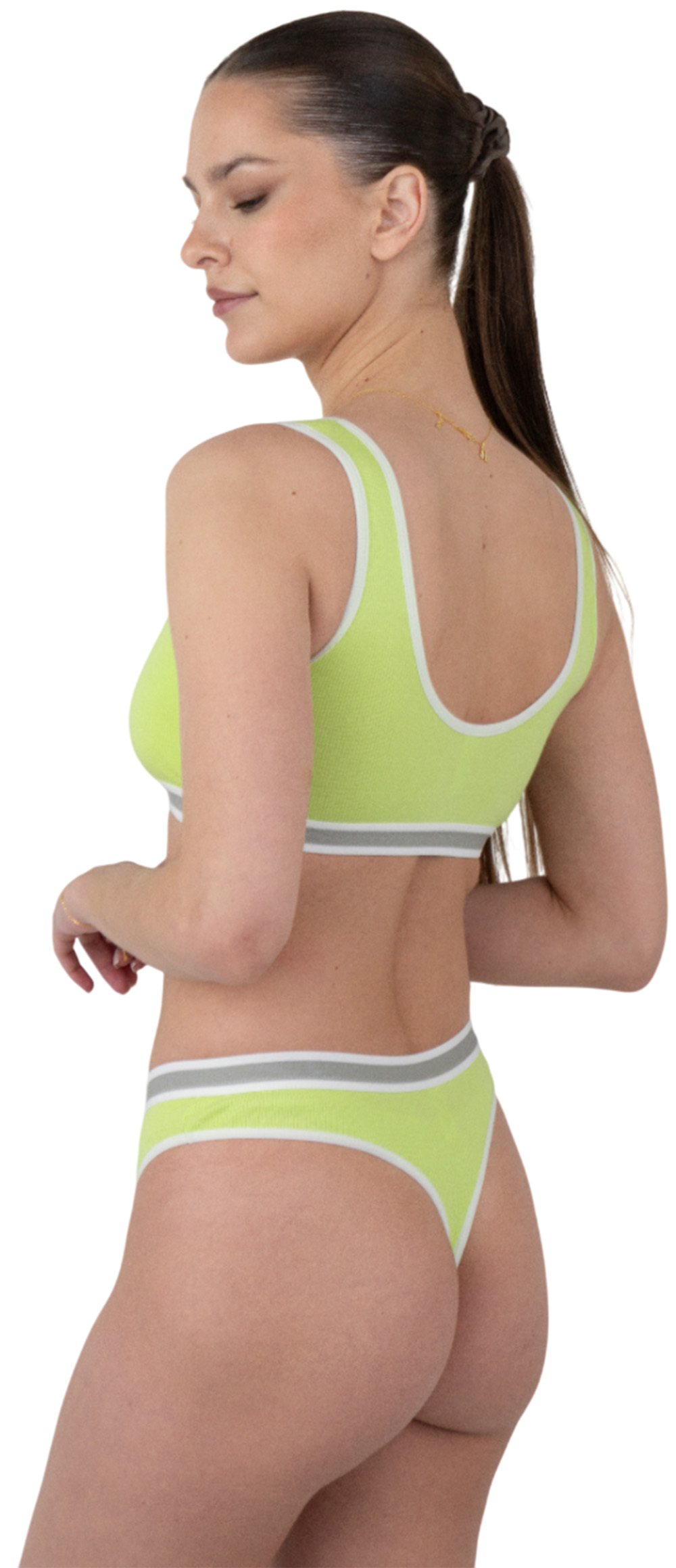 Топ-бюстье жіночий Elegante El Energy Lb 1257 S лаймовийфото