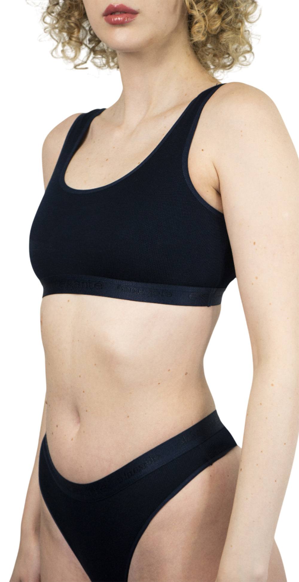 Топ-бюстье женский Elegante El Energy Lb 1257 L темно-синий фото 