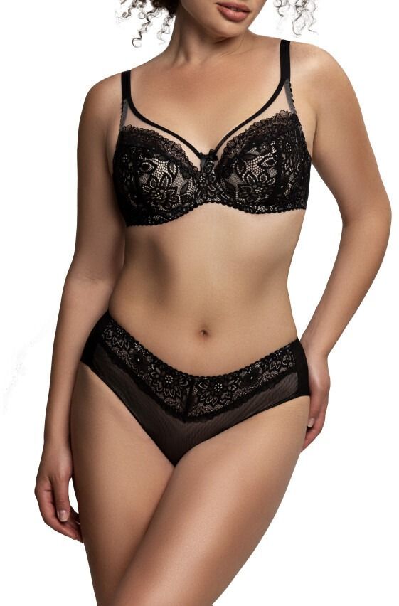 Трусы-бикини женские Glora Gl Bikini 419664 40-L черные фото 