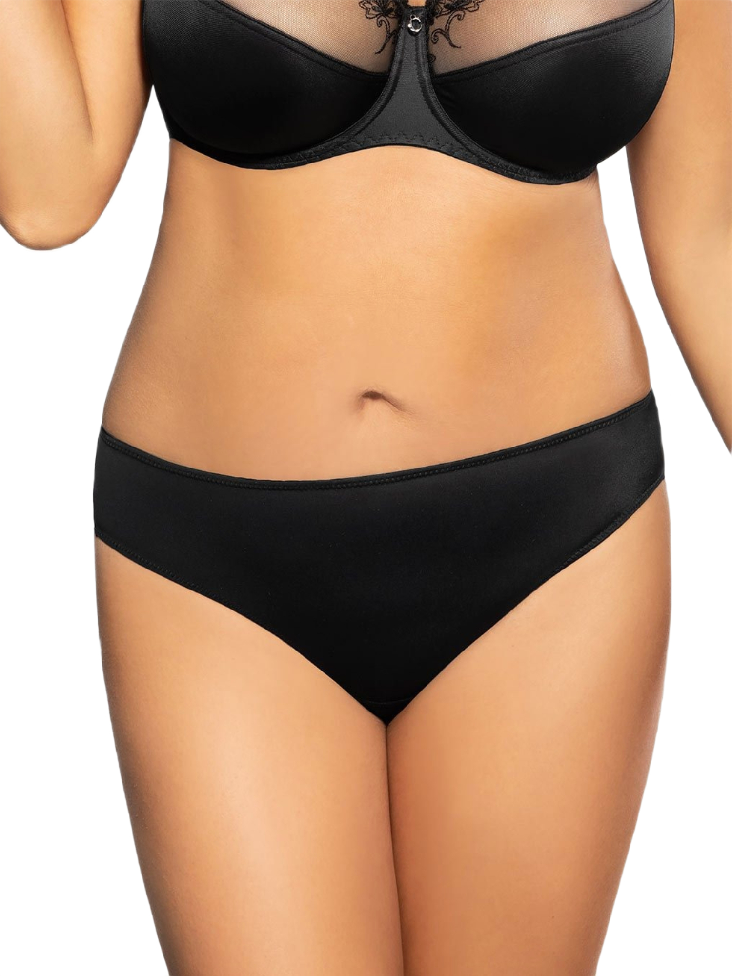 Трусы-слипы женские Corin Cr Bella 02724 S черные фото 