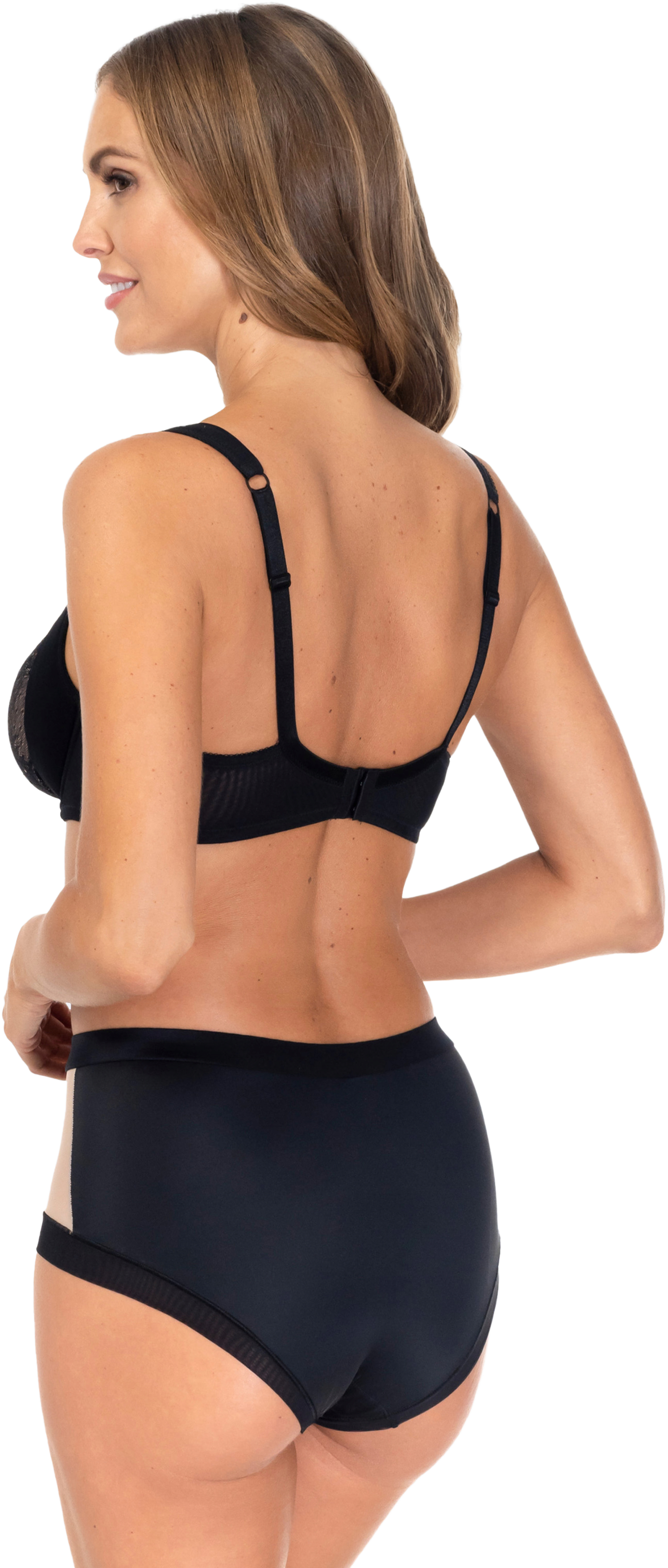 Трусы-слипы женские Rosme Rs Jessica 647638 48 черные фото 