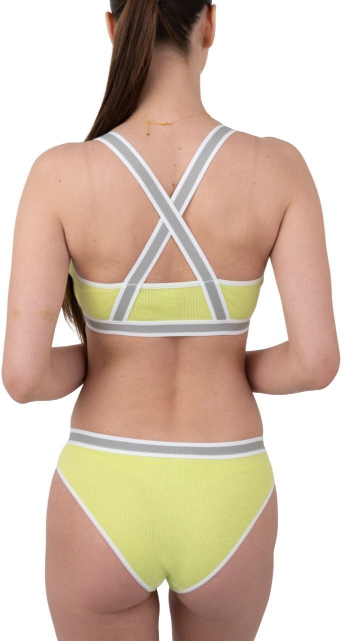 Трусы-слипы женские Elegante El Energy Lp 1258 L лаймовые фото 