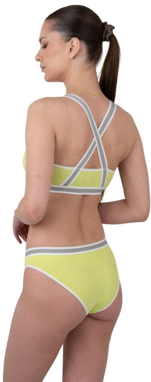 Трусы-слипы женские Elegante El Energy Lp 1258 L лаймовые фото 