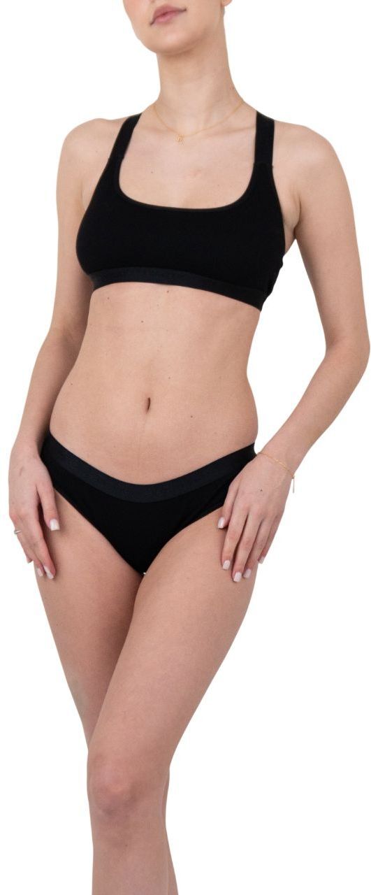 Трусы-слипы женские Elegante El Energy Lp 1258 M черные фото 