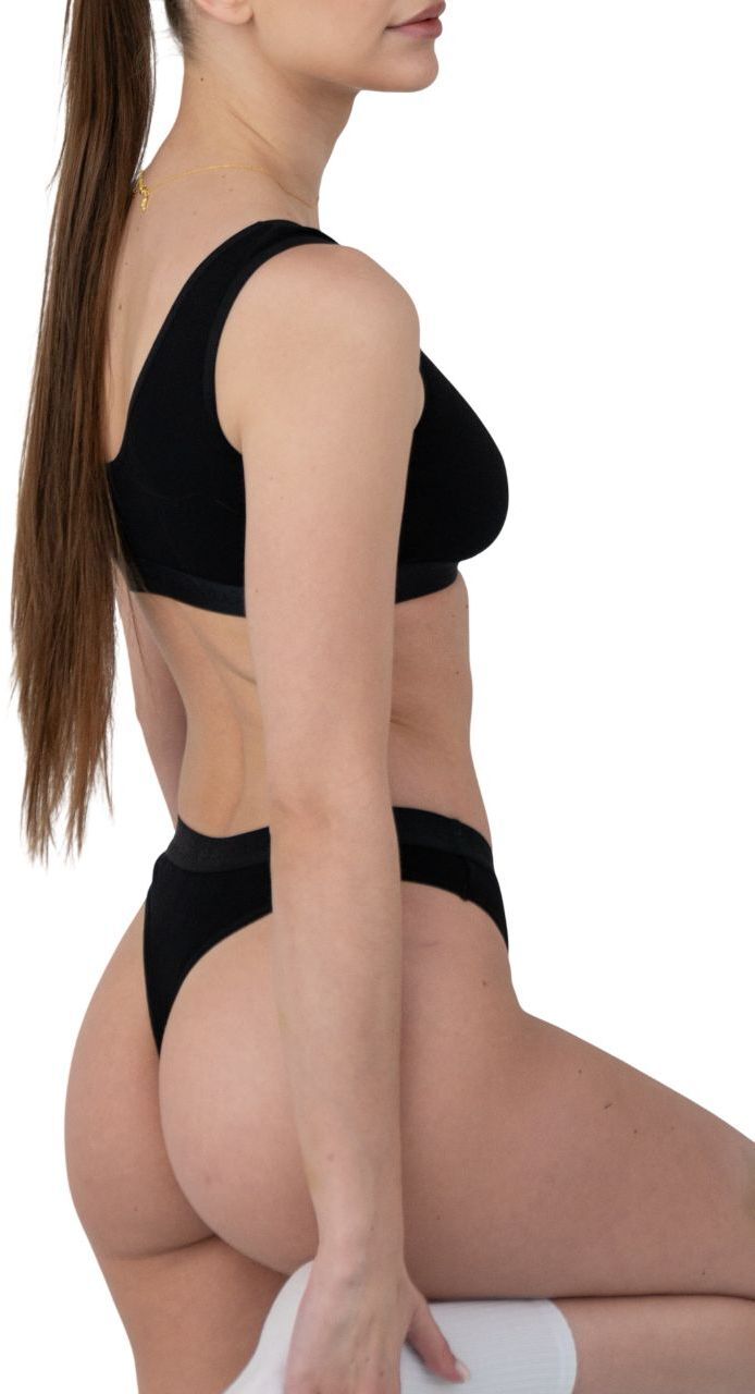 Трусы-слипы женские Elegante El Energy Lp 1259 M черные фото 