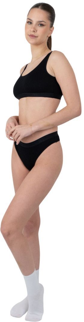 Трусы-слипы женские Elegante El Energy Lp 1259 S черные фото 