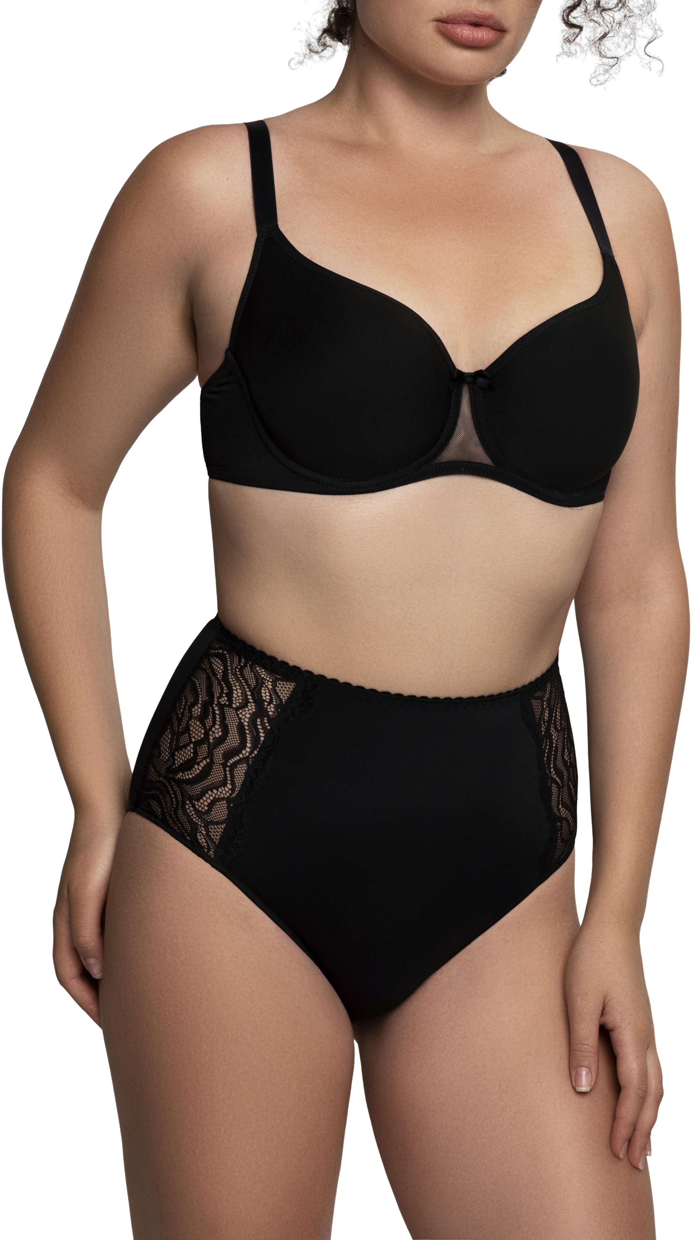 Трусы-слипы женские Glora Gl High Briefs 264469 XL черные фото 