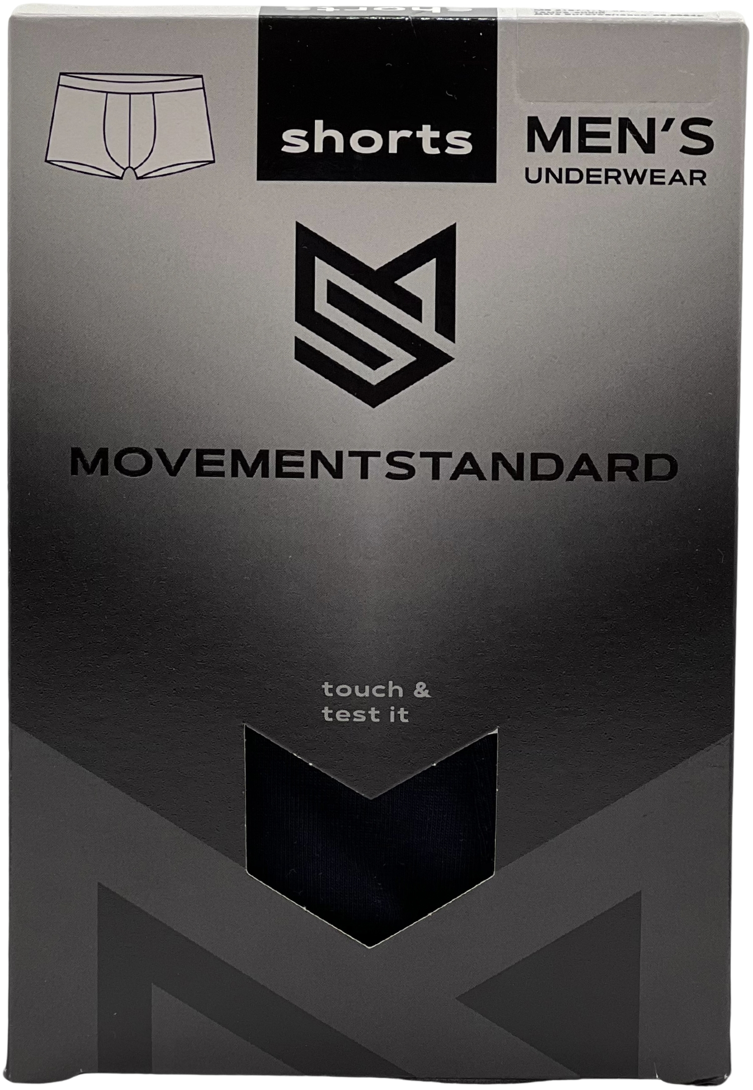 Трусы-боксеры мужские MovementStandard Ms 2127 M черные фото 
