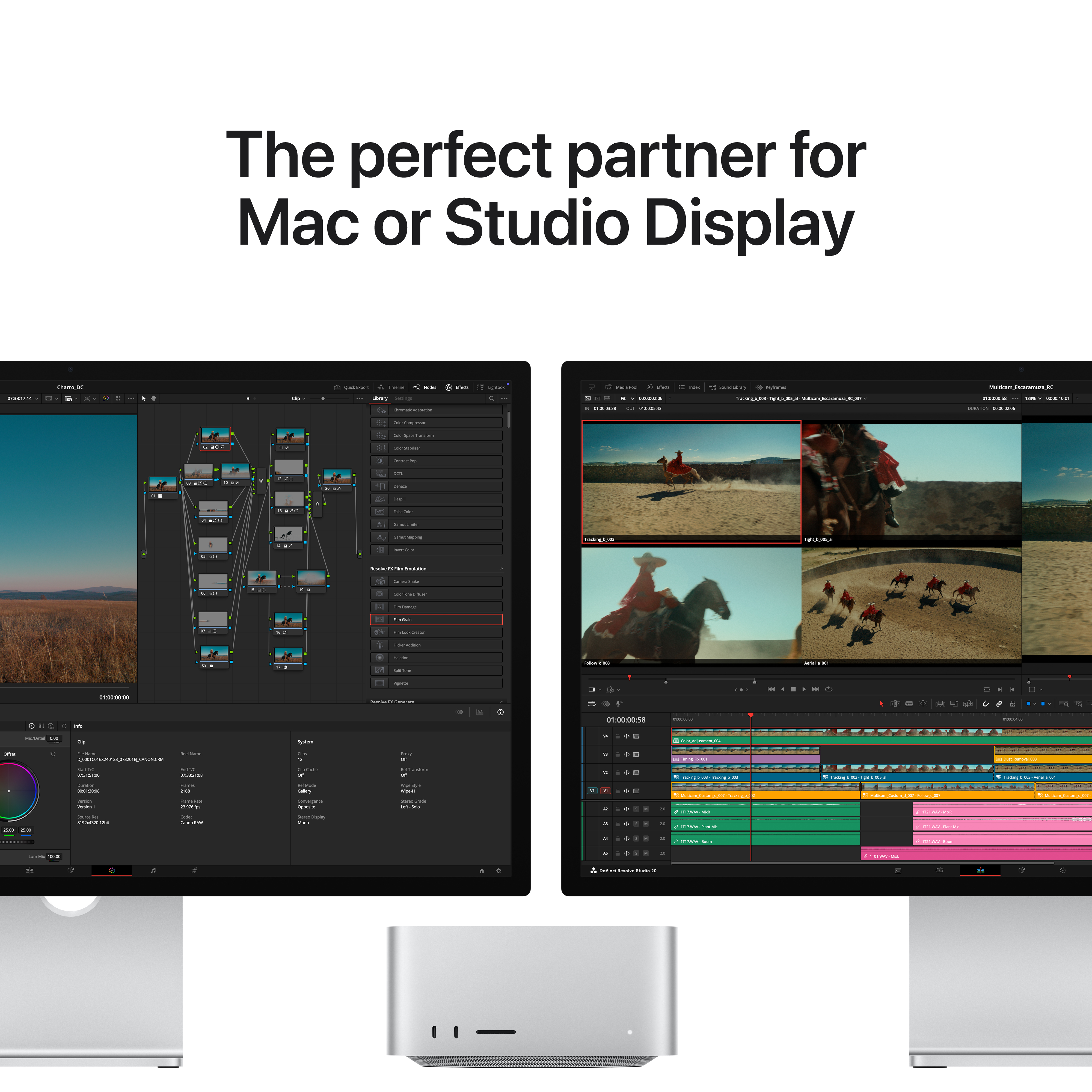 Монітор 27" APPLE Studio Display XDR Nano-texture Glass Tilt Adjustable Stand (MFEP4RU/A)фото7