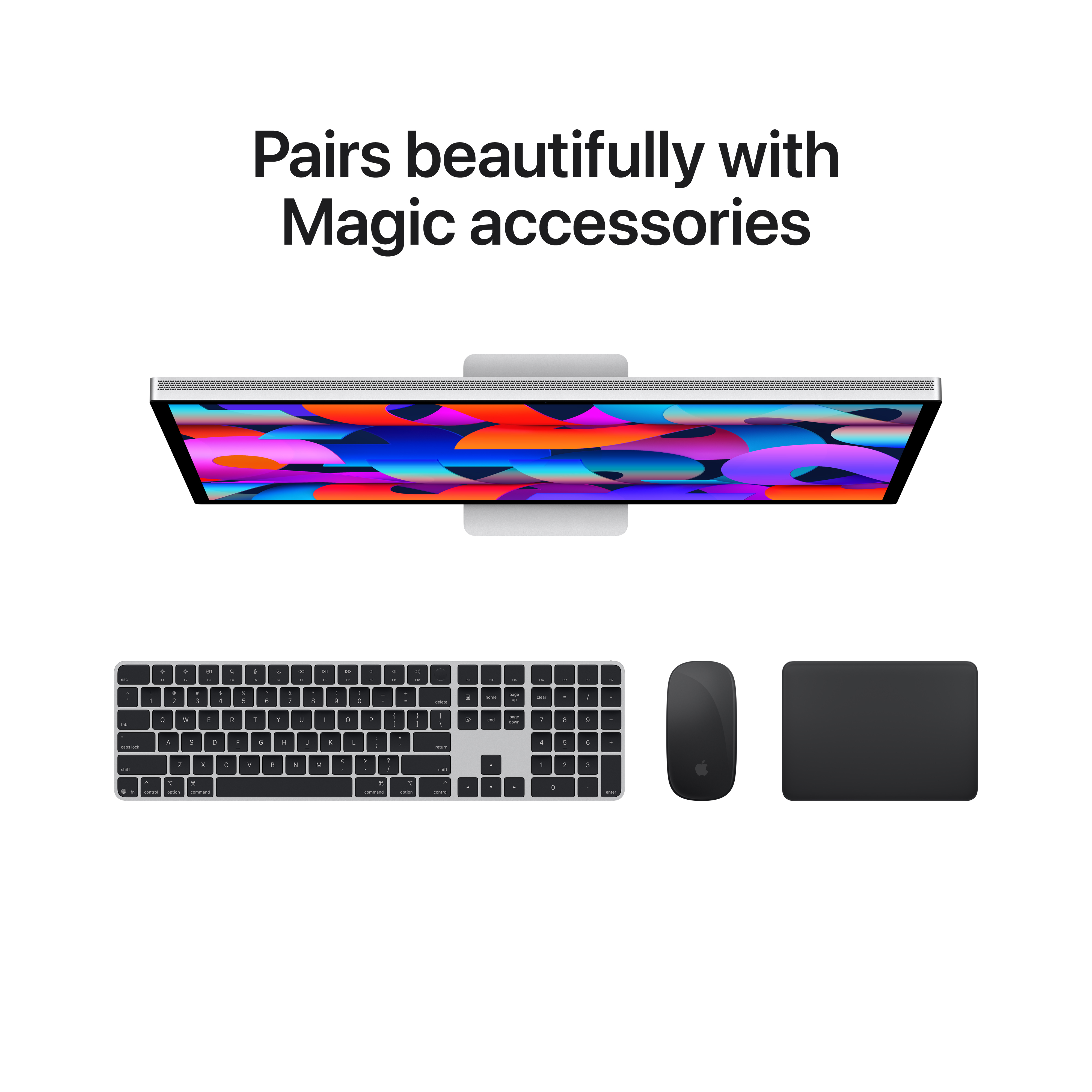 Монитор 27" APPLE Studio Display Standard Glass Tilt Adjustable Stand (MFEW4RU/A) фото 