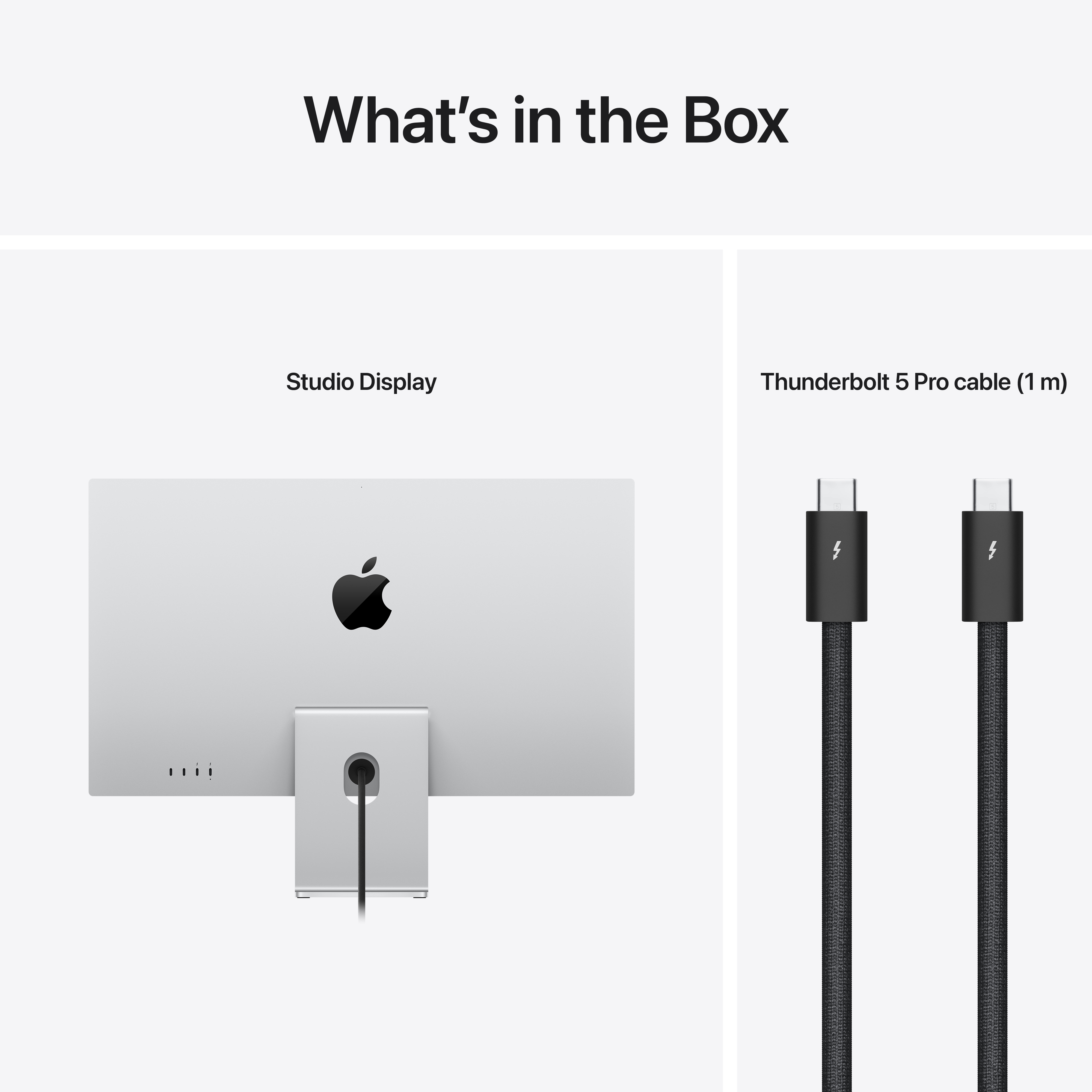 Монитор 27" APPLE Studio Display Nano-texture Glass Tilt Adjustable Stand (MFF04RU/A) фото 