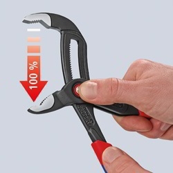 Клещи сантехнические KNIPEX Cobra QuickSet, 0-50мм, 250мм (87-21-250) фото 