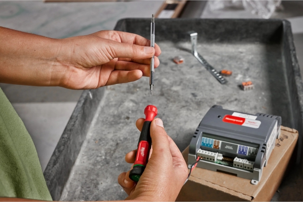 Отвертка Milwaukee плоская, сменные двусторонние наконечники (4932498175) фото 7