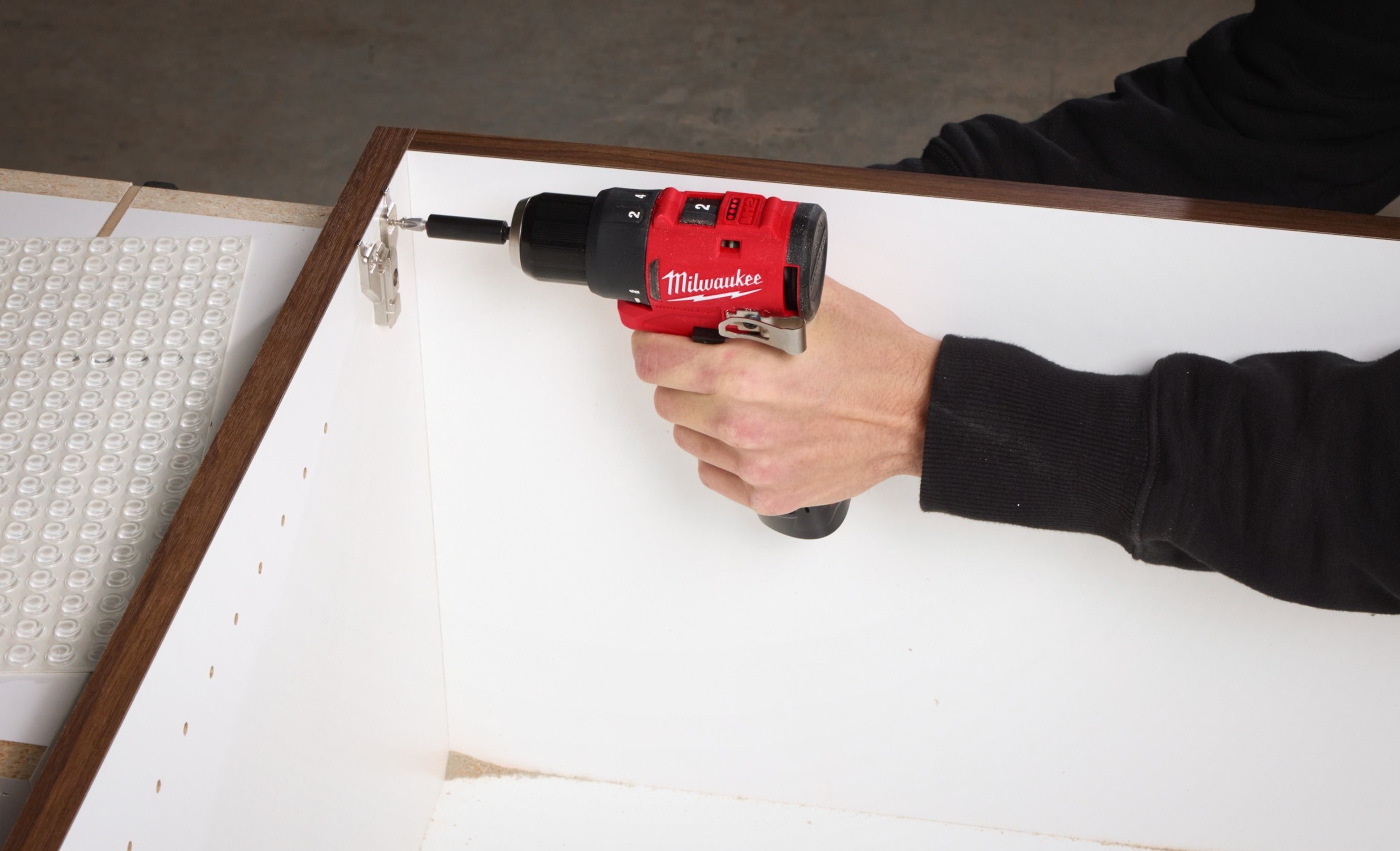 Шуруповерт-дриль акумуляторна Milwaukee M12 BLDDRC-201BRF 12В 2А·год (4933500773)фото