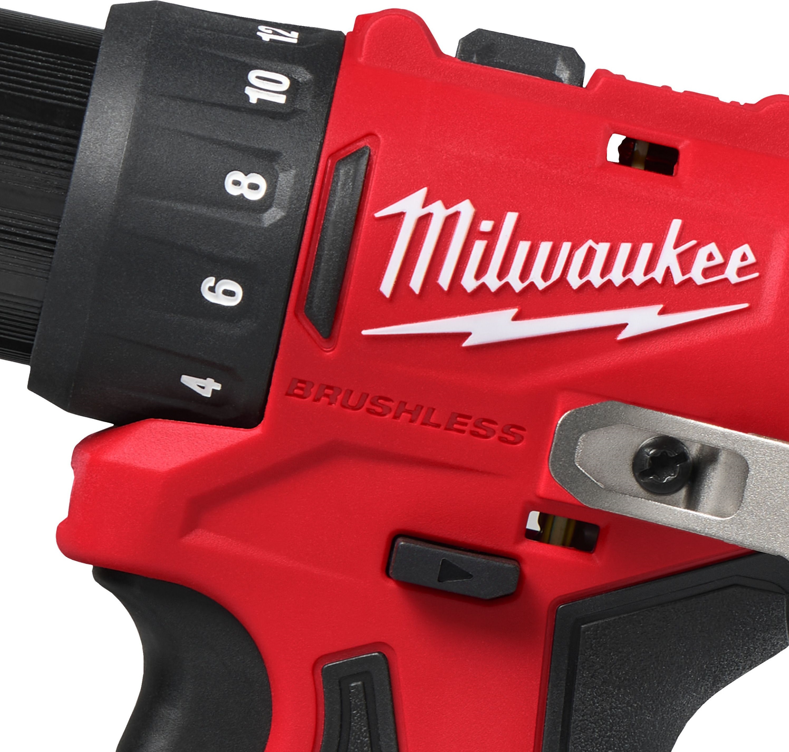 Шуруповерт-дриль акумуляторна Milwaukee M12 BLDDRC-201BRF 12В 2А·год (4933500773)фото