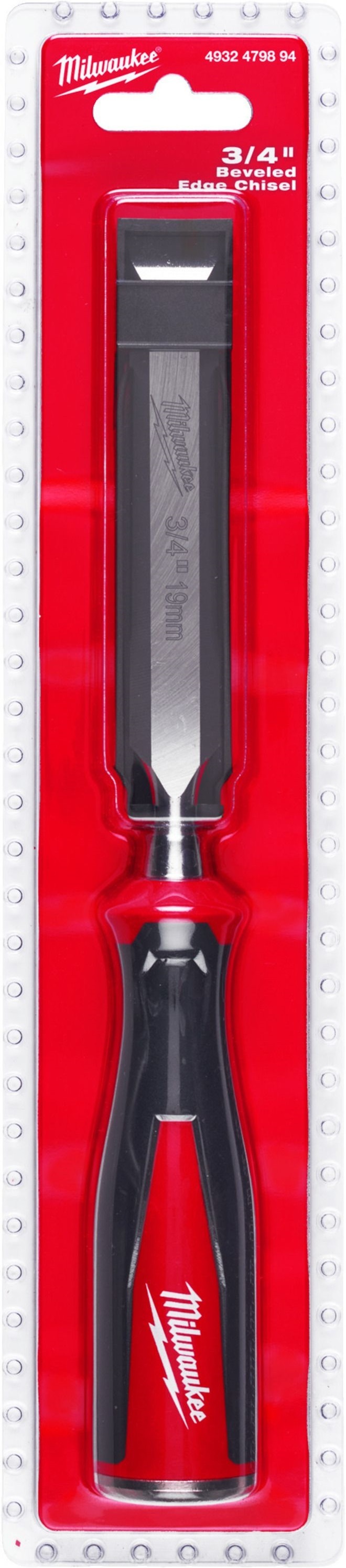 Стамеска Milwaukee, 3/4'' 19мм, CrV (4932479894) фото 