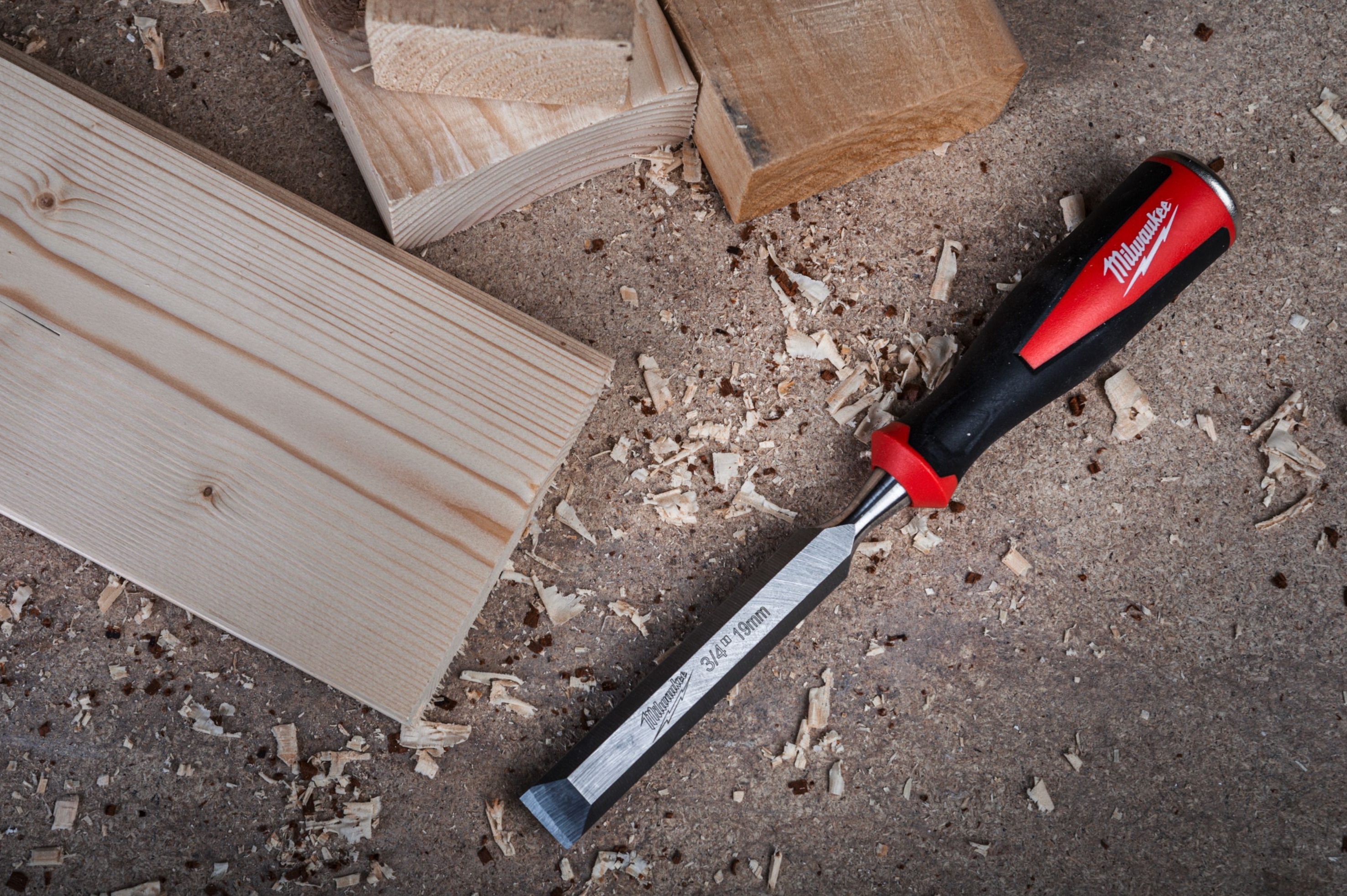 Стамеска Milwaukee, 3/4'' 19мм, CrV (4932479894) фото 