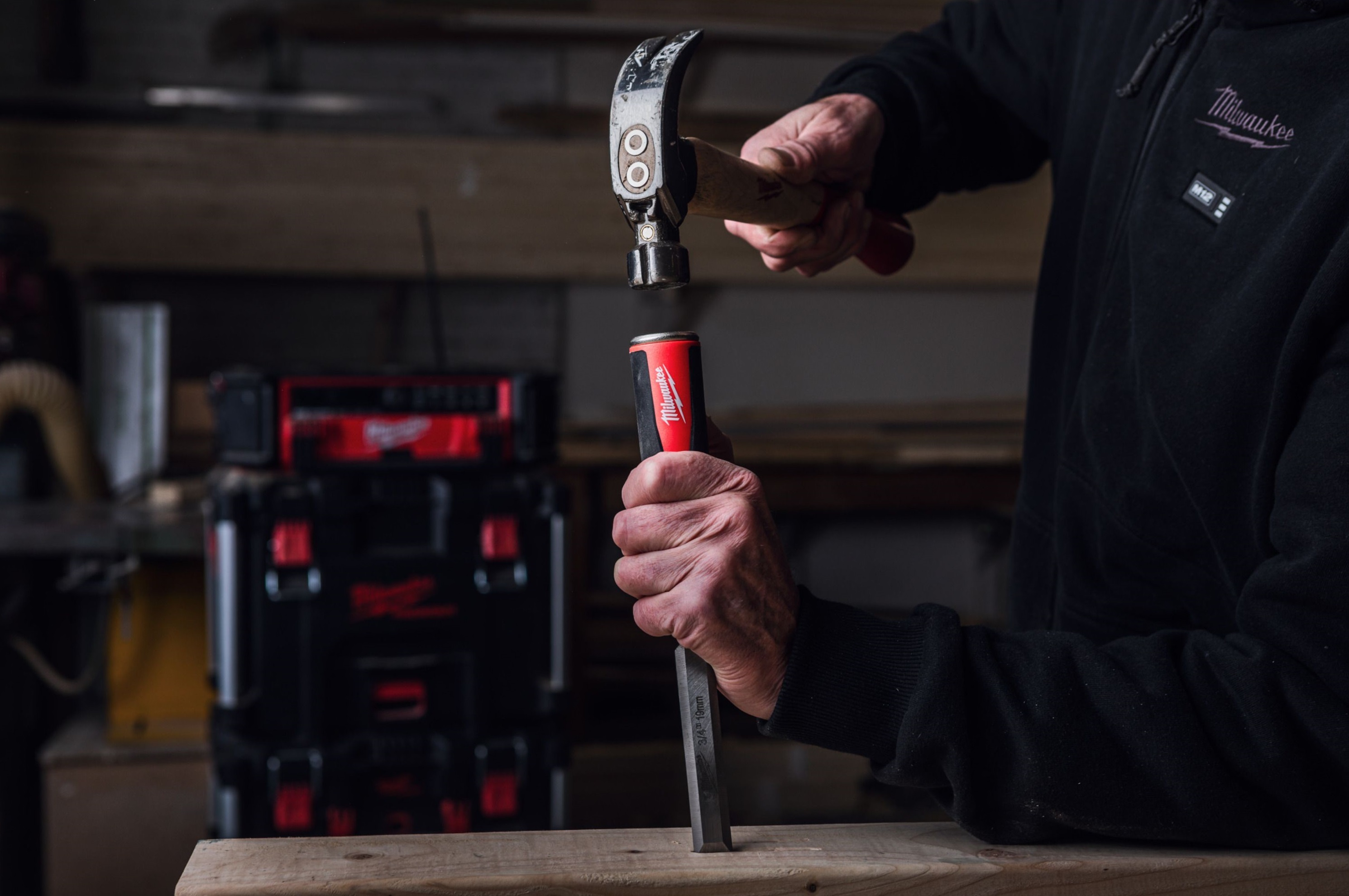 Стамеска Milwaukee, 3/4'' 19мм, CrV (4932479894) фото 