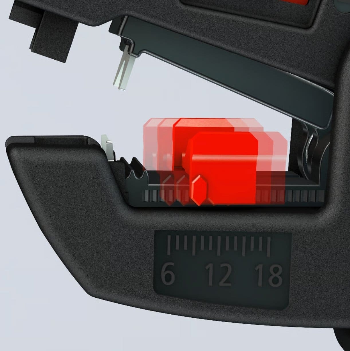 Съемник изоляции KNIPEX, автоматический, 180мм (12-62-180) фото 