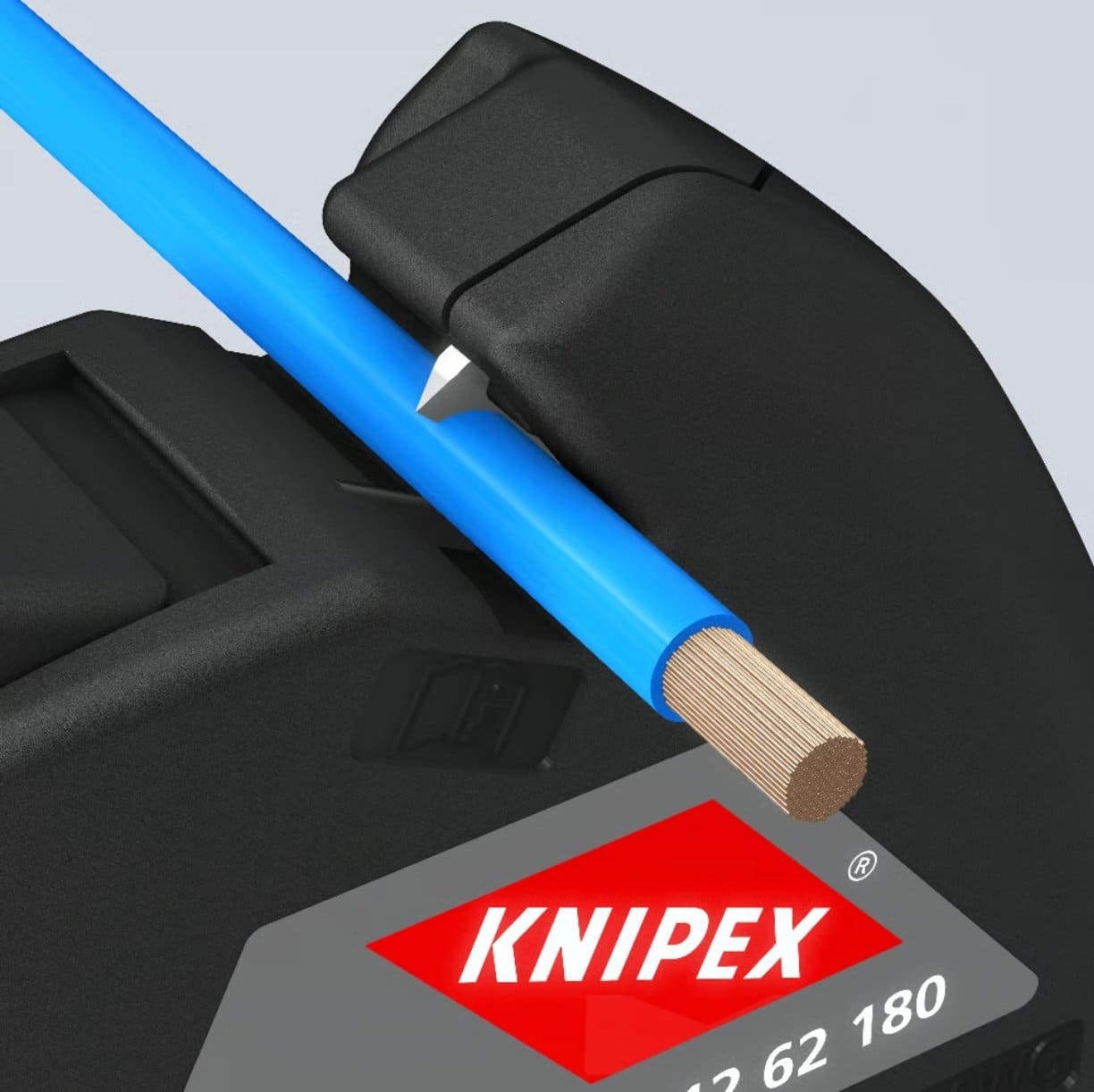 Съемник изоляции KNIPEX, автоматический, 180мм (12-62-180) фото 