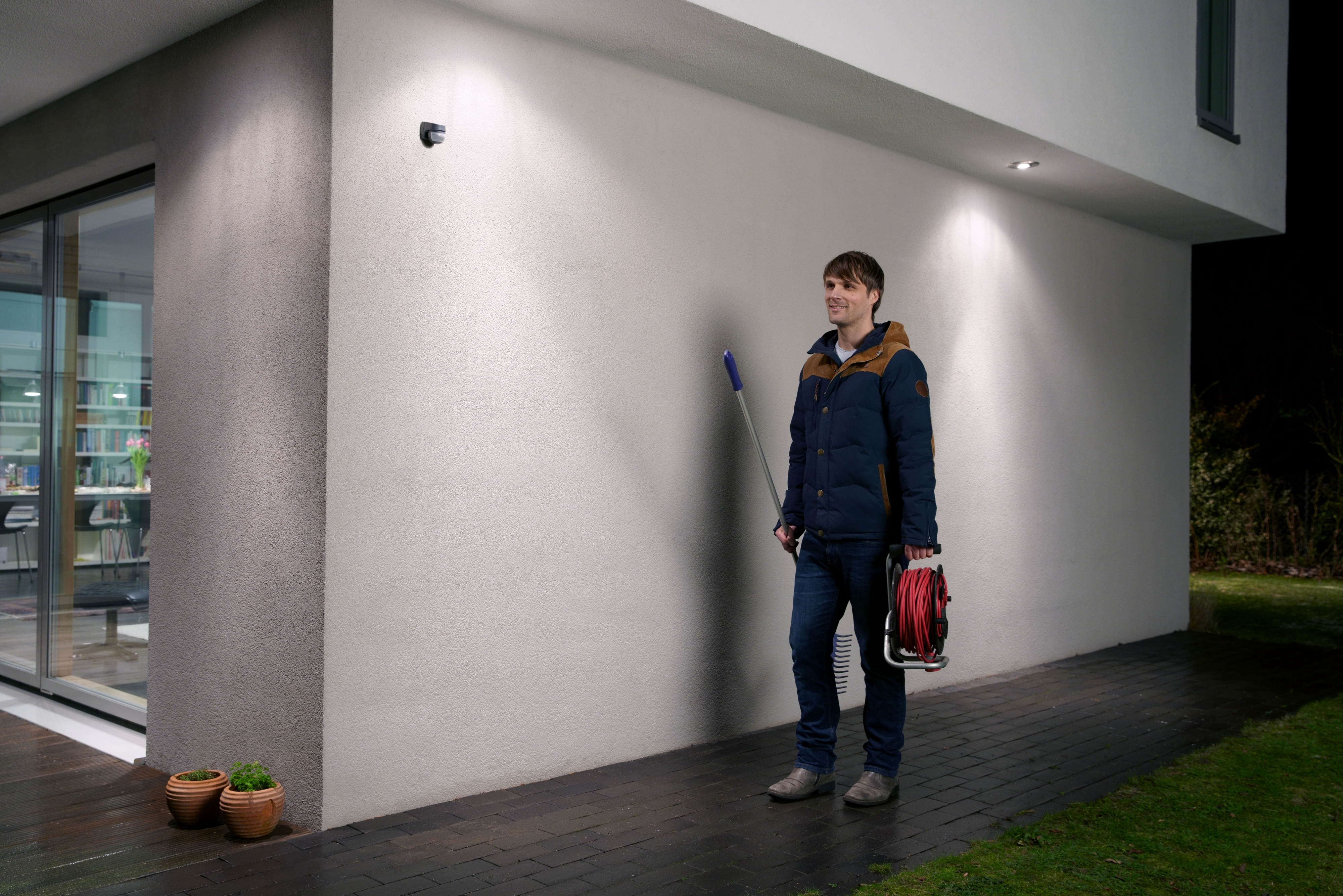 Датчик движения Osram Sensor Wall IP44 белый (4099854454134) фото 