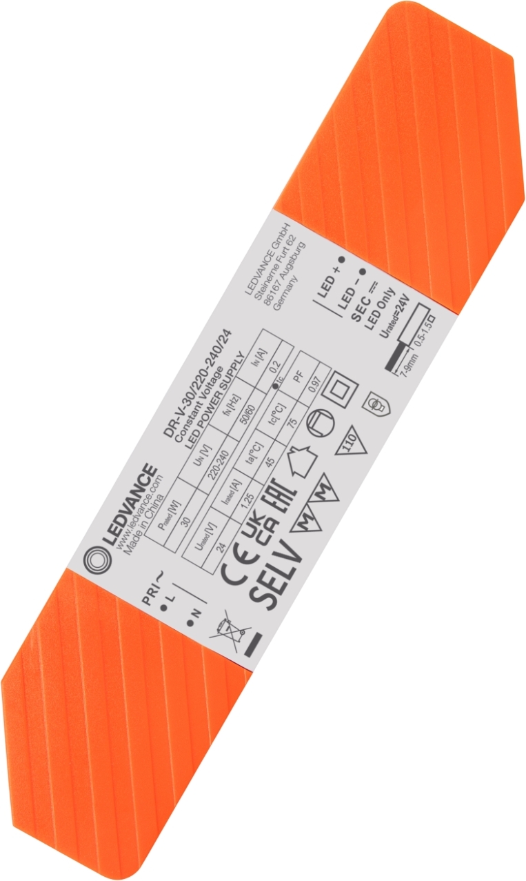 Блок живлення Ledvance DR-V-30/220-240/24 (4058075835856)фото2