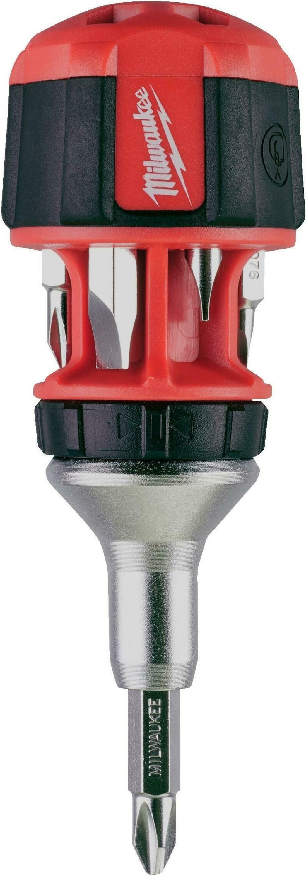 Отвертка универсальная Milwaukee с трещоткой 8 в 1 (4932471868) фото 
