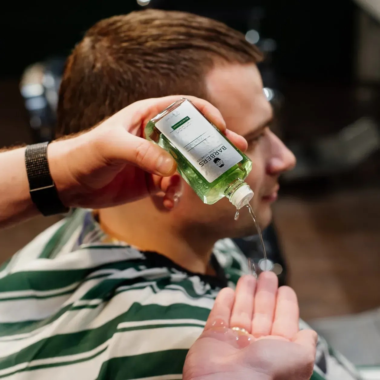 Успокаивающий лосьон после бритья Barbers London 100 мл фото 