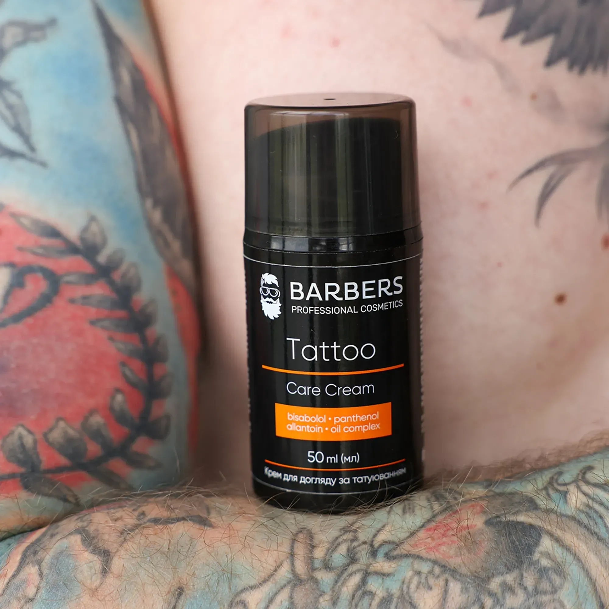 Крем для догляду за татуюванням Barbers Tattoo Care Cream 50 млфото