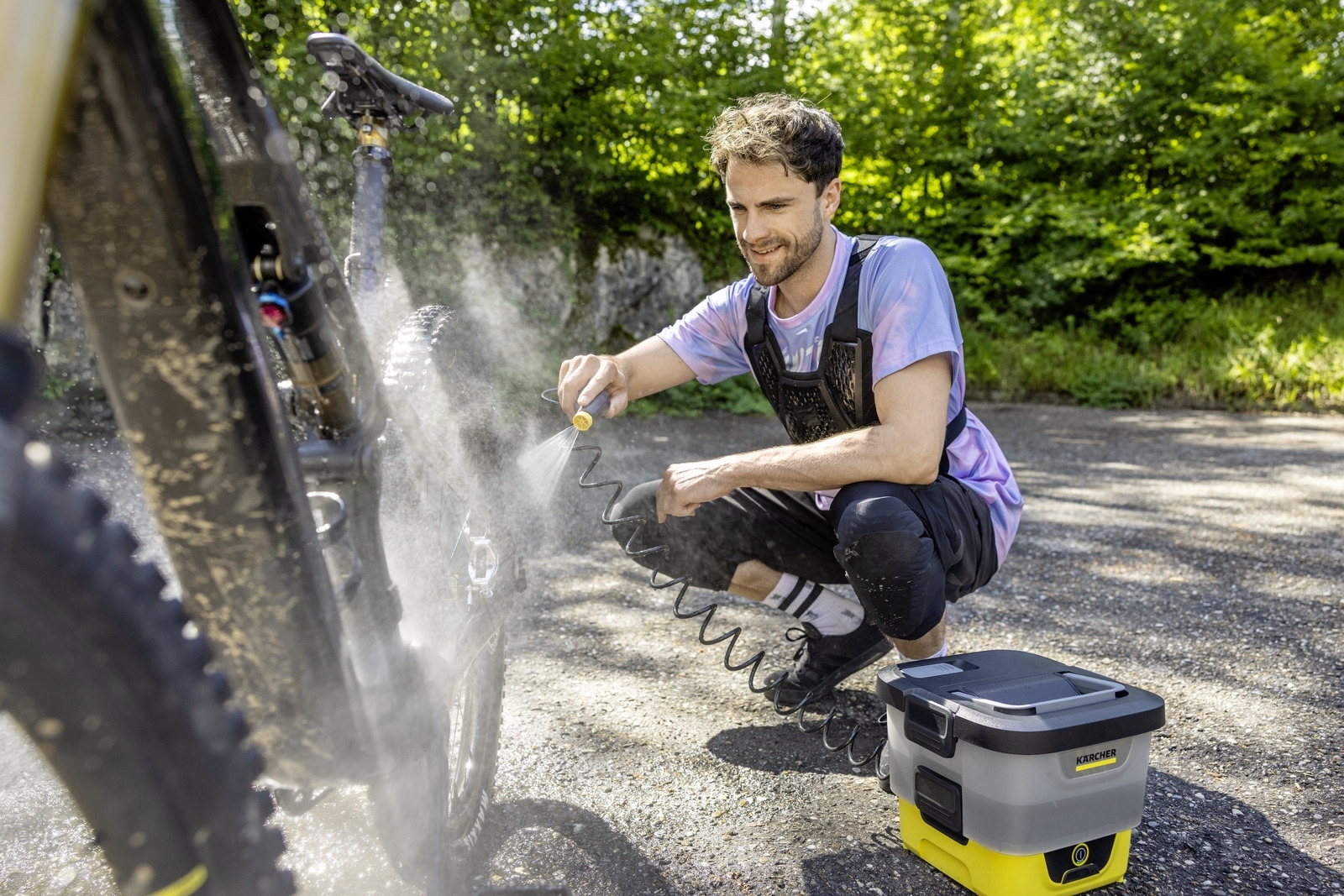 Минимойка низкого давления аккумуляторная Karcher OC 4 (1.599-350.0) фото 6