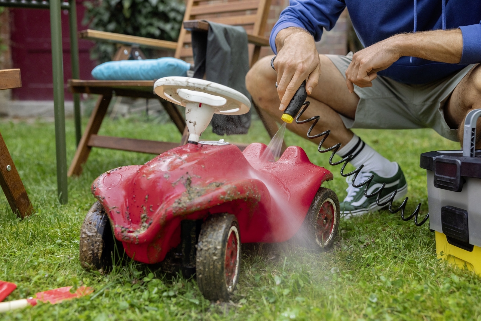 Минимойка низкого давления аккумуляторная Karcher OC 4 (1.599-350.0) фото 7