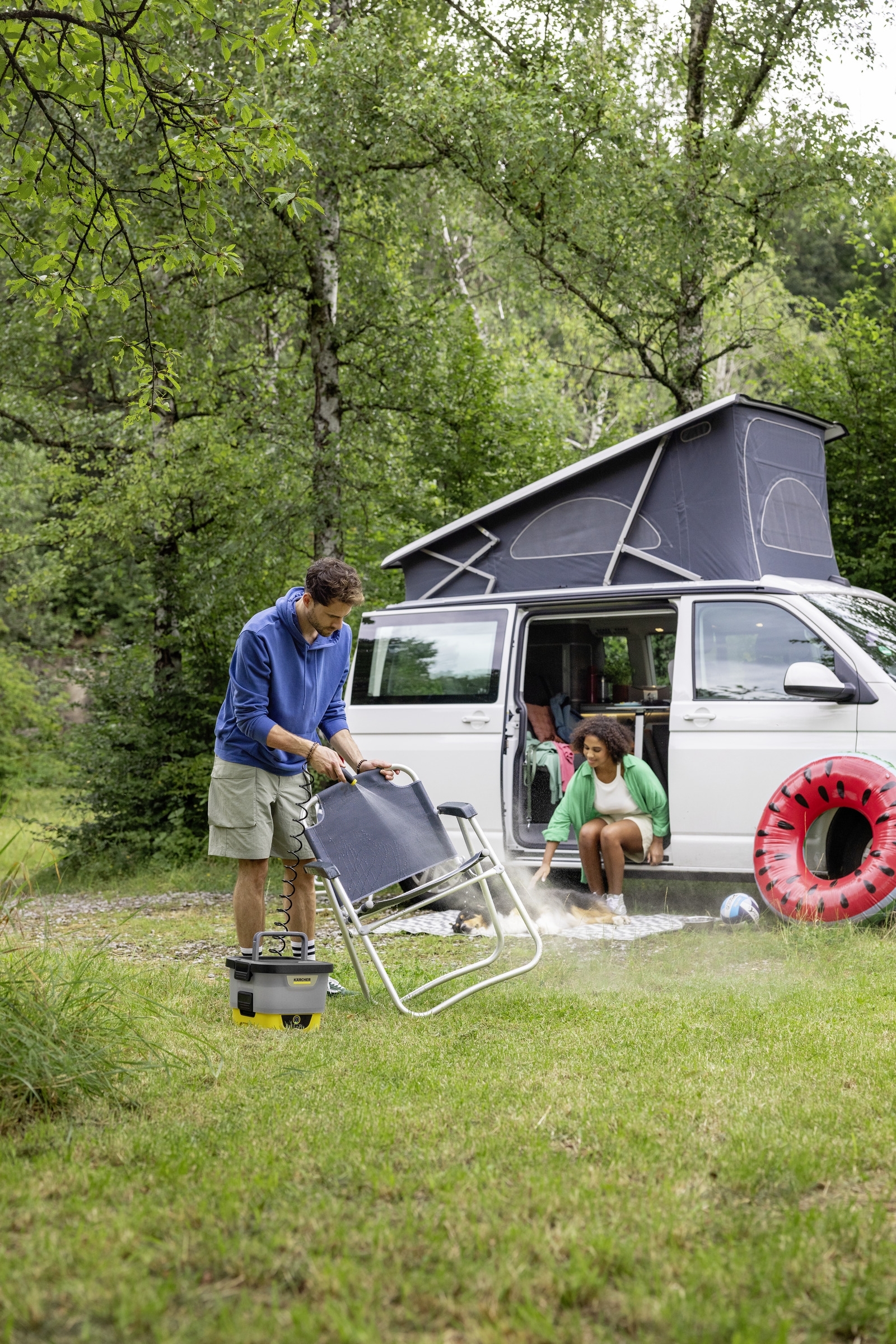 Минимойка низкого давления аккумуляторная Karcher OC 4 (1.599-350.0) фото 8