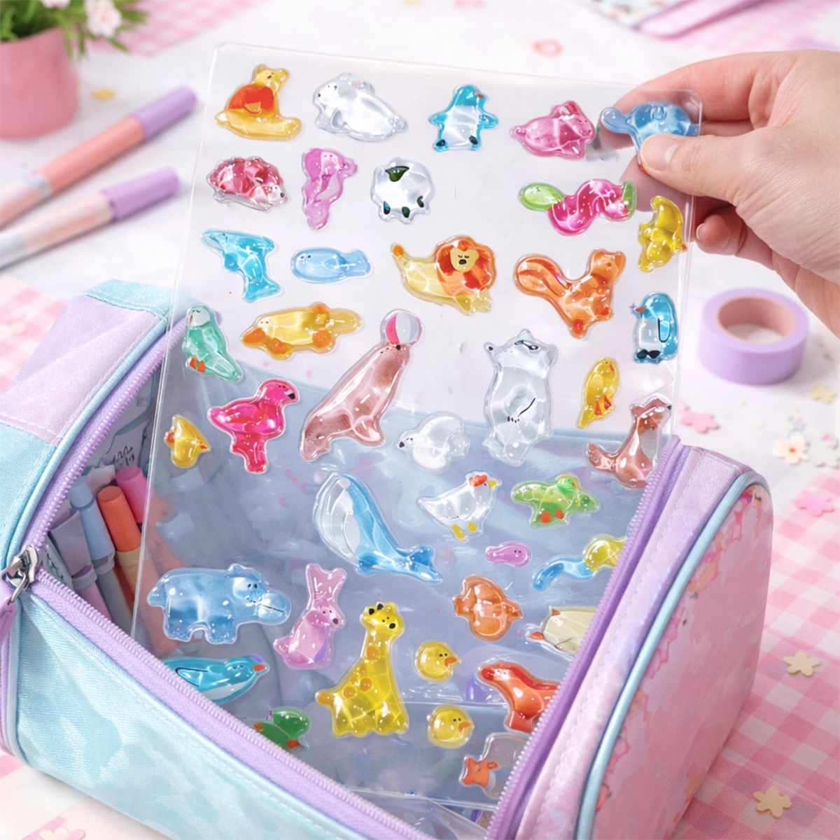 Набір 3D-наліпок Tiki Wiki серії Crystal – Тікі море (51428)фото