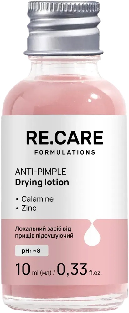 Локальний засіб від прищів Re.Care Anti-Pimple Drying Lotion підсушуючий 10 млфото2