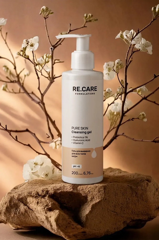 Гель для умывания Re.Care Pure Skin Cleansing Gel для всех типов кожи 200 мл фото 