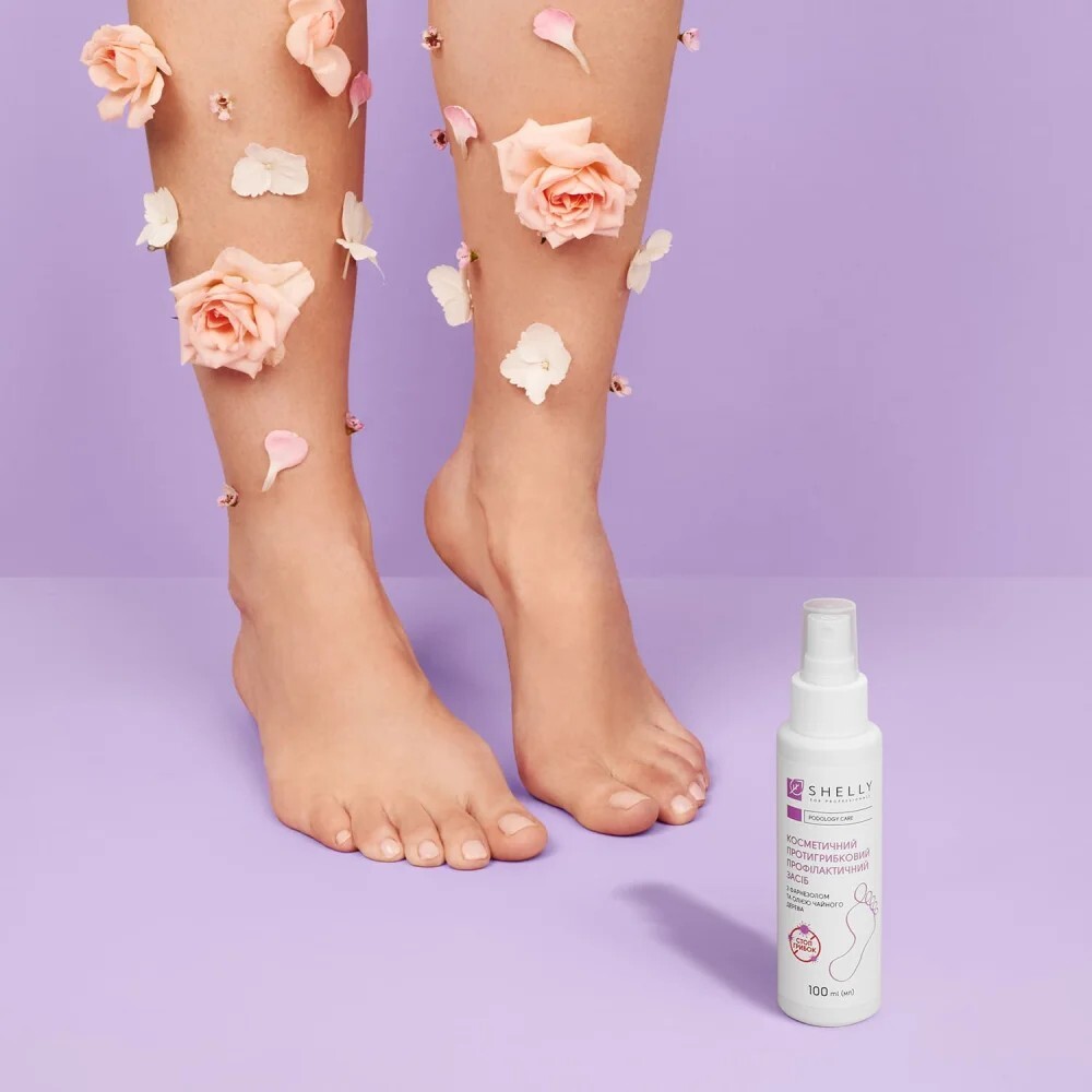 Противогрибковое профилактическое средство для пальцев ног и ногтевой пластины Shelly 100 мл фото 