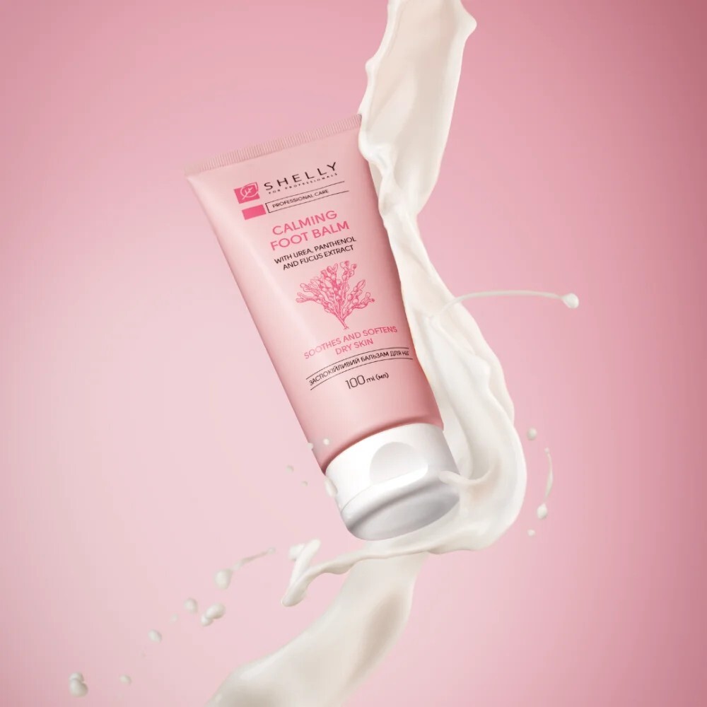 Успокаивающий бальзам для ног Shelly с мочевиной, пантенолом и фукусовым экстрактом 100 мл фото 5