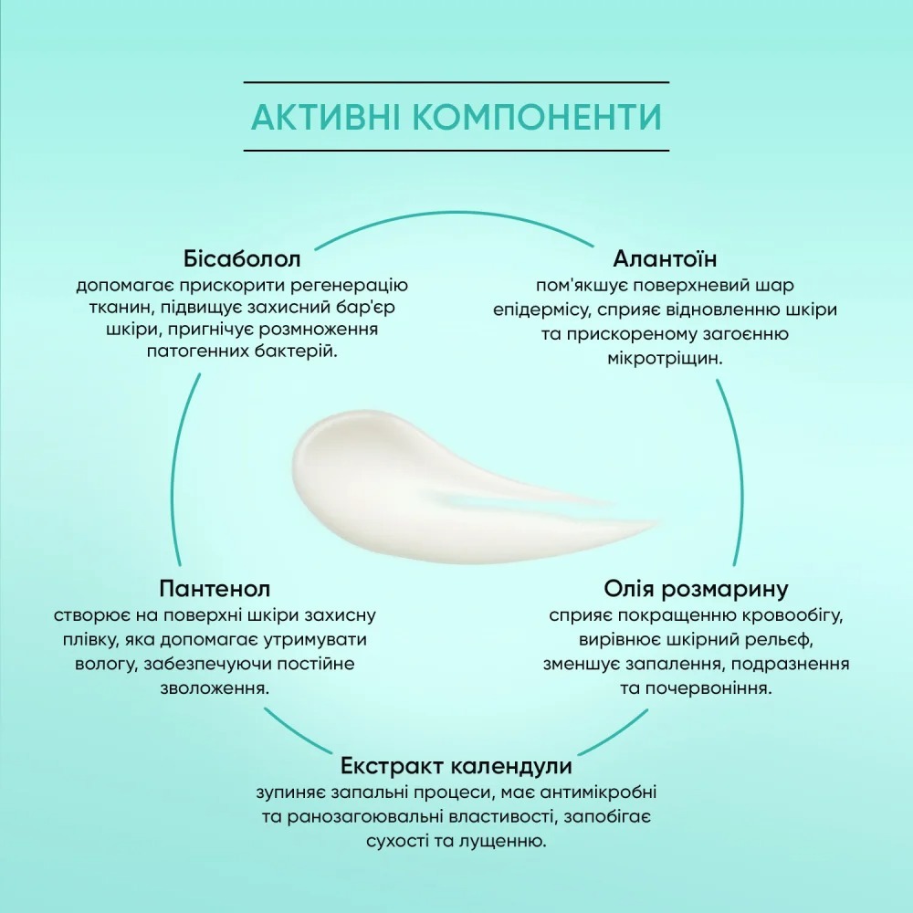 Регенерирующий бальзам для ног Shelly с бисабололом, аллантоином и маслом розмарина 100 мл фото 3