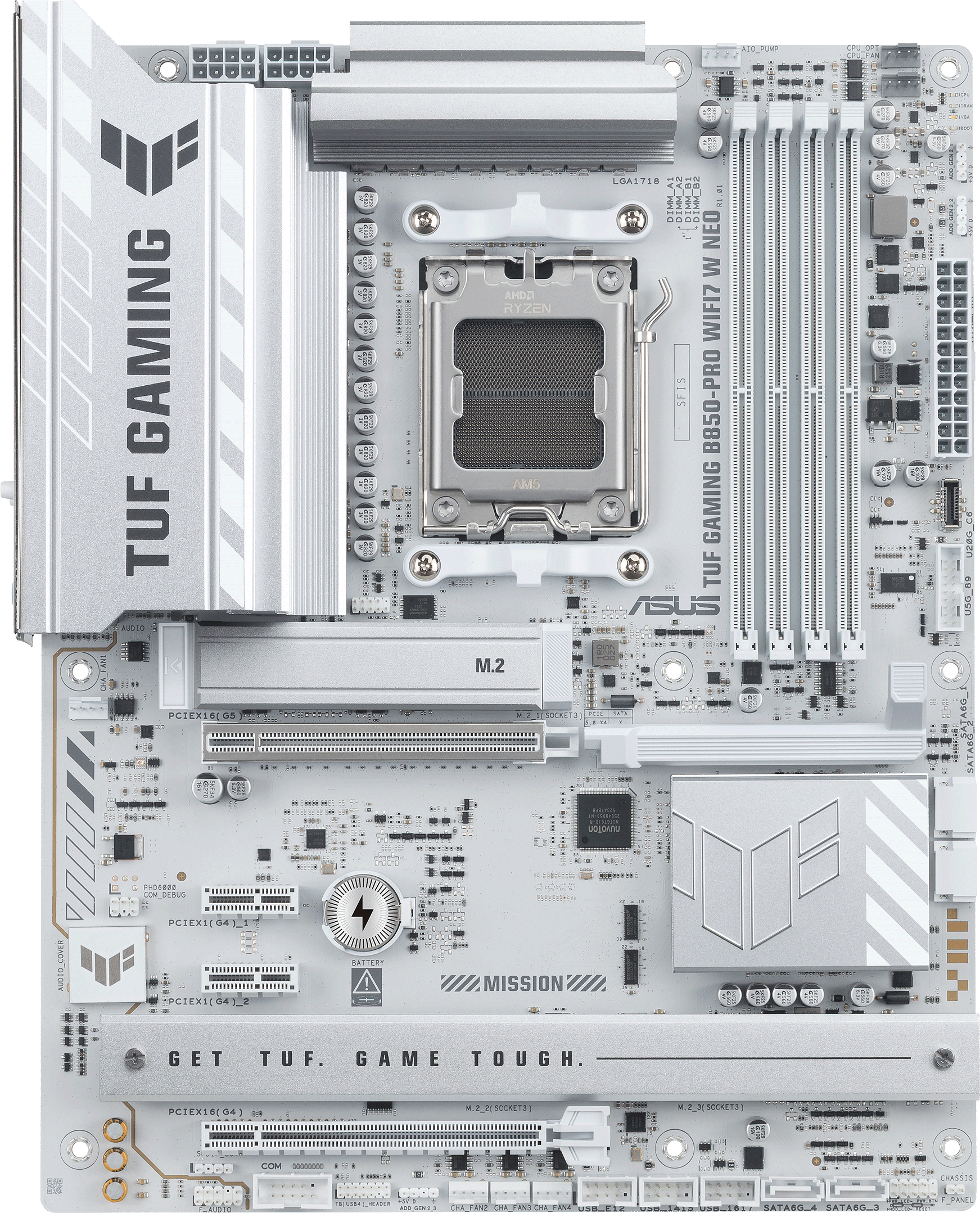 Материнcкая плата ASUS TUF GAMING B850-PRO WIFI7 W NEO (90MB1NW0-M0EAY0) фото 