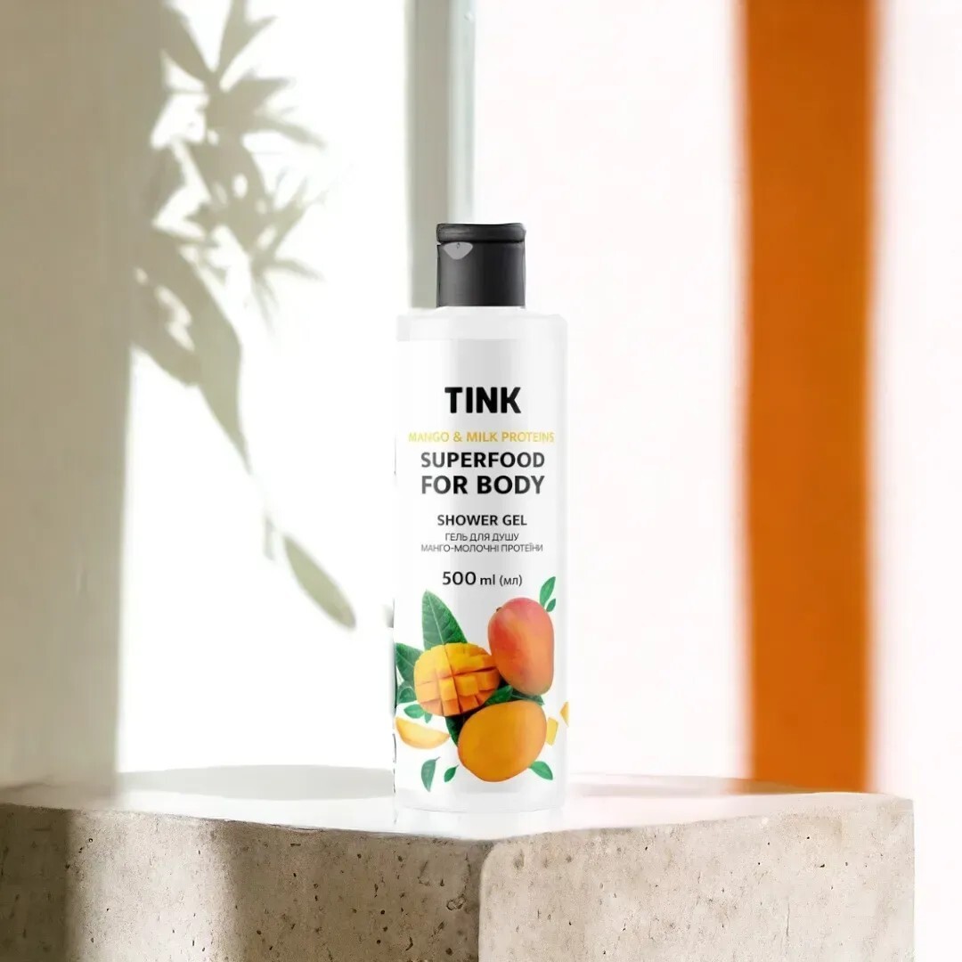 Гель для душу Tink Манго-Молочні протеїни 500 млфото5