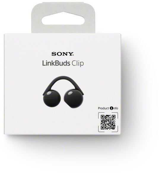 Навушники Sony LinkBuds Clip WF-LC900 Black (WFL900B.E)фото