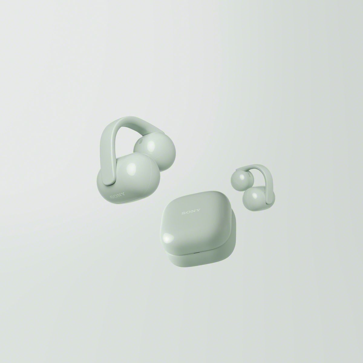 Навушники Sony LinkBuds Clip WF-LC900 Green (WFL900G.E)фото