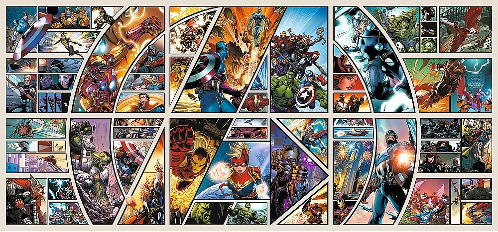 Пазли Trefl Prime UFT Marvel The Avengers Heroes 9000 елементів (5900511810226)фото2