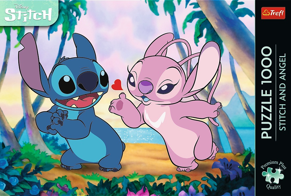 Пазли Trefl Premium Lilo&amp;Stitch 1000 елементів (5900511120790)фото