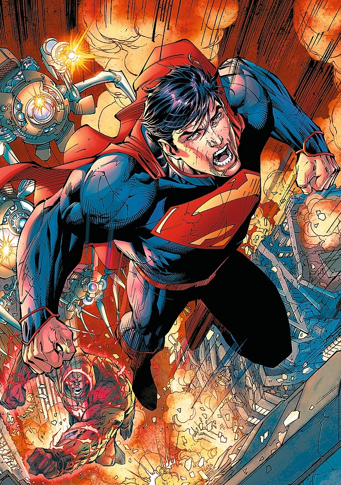 Пазлы Trefl Superman Супермен в действии 1000 элементов (5900511109368) фото 2