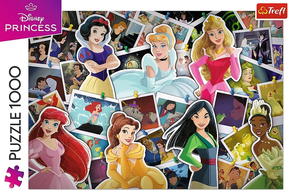 Пазлы Trefl Disney Princesses Принцессы Диснея 1000 элементов (5900511109054) фото 
