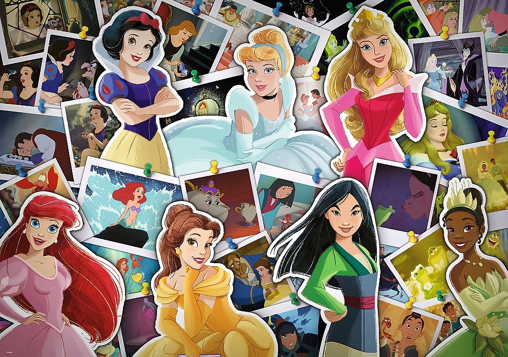 Пазлы Trefl Disney Princesses Принцессы Диснея 1000 элементов (5900511109054) фото 