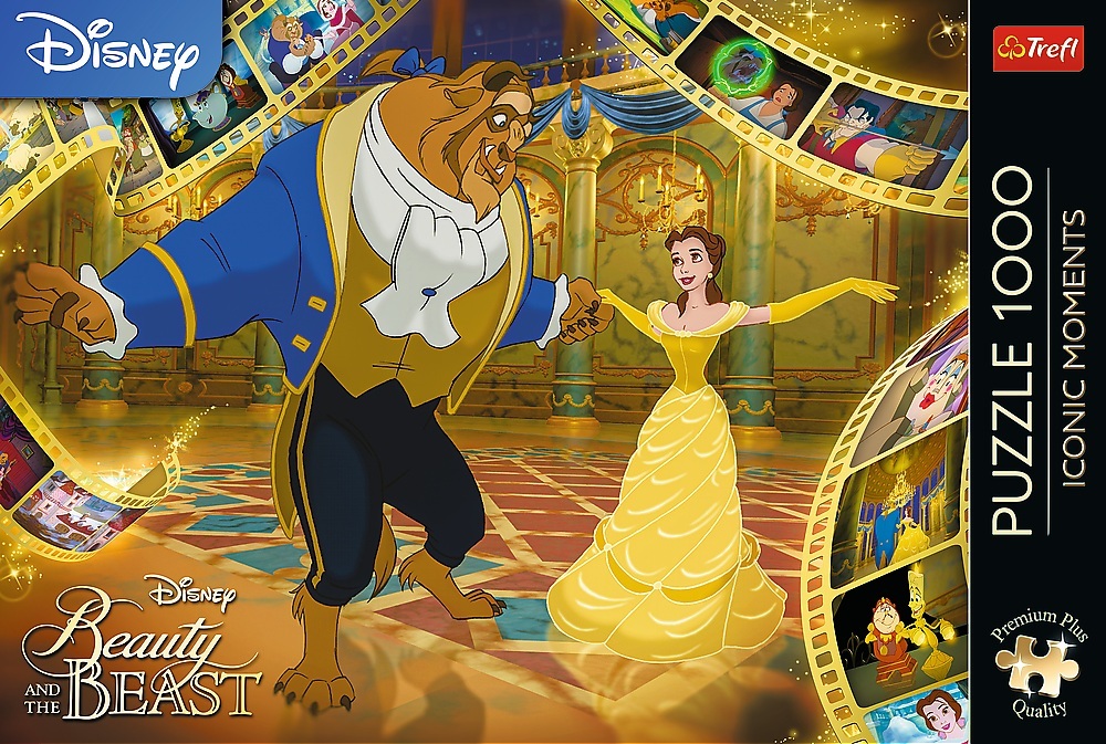 Пазлы Trefl Premium Plus Красавица и Чудовище 1000 элементов (5900511108323) фото 