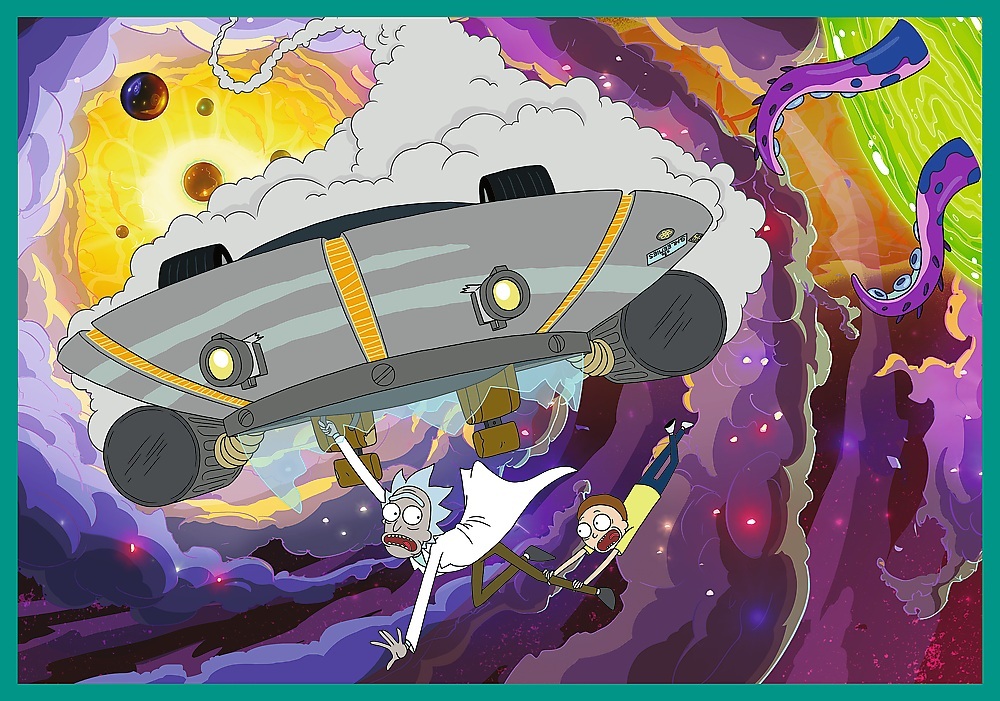 Пазлы Trefl Rick and Morty Закрученный мир 1000 элементов (5900511133387) фото 