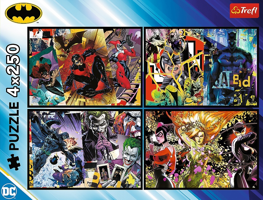 Пазлы Trefl Batman Бэтмен в действии 1000 элементов (5900511133103) фото 